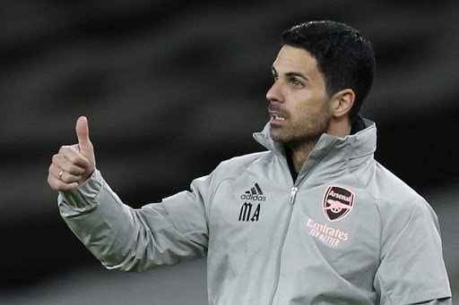 Mikel Arteta. (Ian KINGTON / AFP)