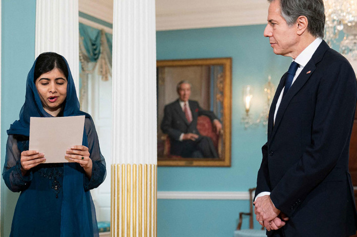 Foto: Malala Minta AS Lebih Kuat Dukung Perempuan Afghanistan