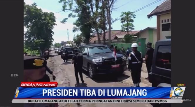 President Jokowi Visits Lumajang to Meet with Eruption-Affected Residents