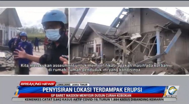 Garda Pemuda NasDem Fokus Cari Korban yang Terjebak di Dalam Rumah