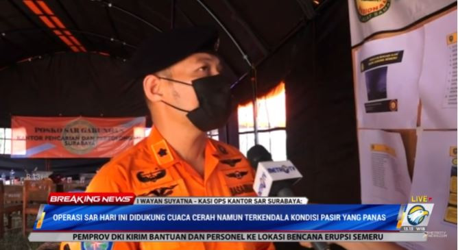 <i>Update</i> Semeru 7 Desember: Evakuasi Berlanjut, 34 Korban Meninggal, 16 Masih Dicari