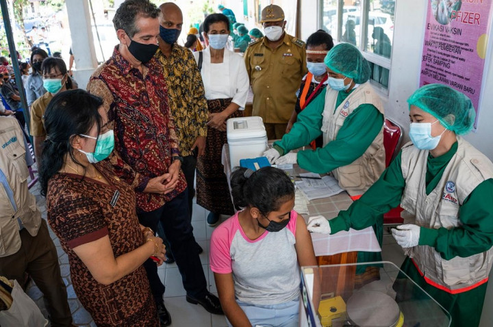 Tambahan 1,5 Juta Dosis Vaksin Moderna Sumbangan AS Tiba di Indonesia