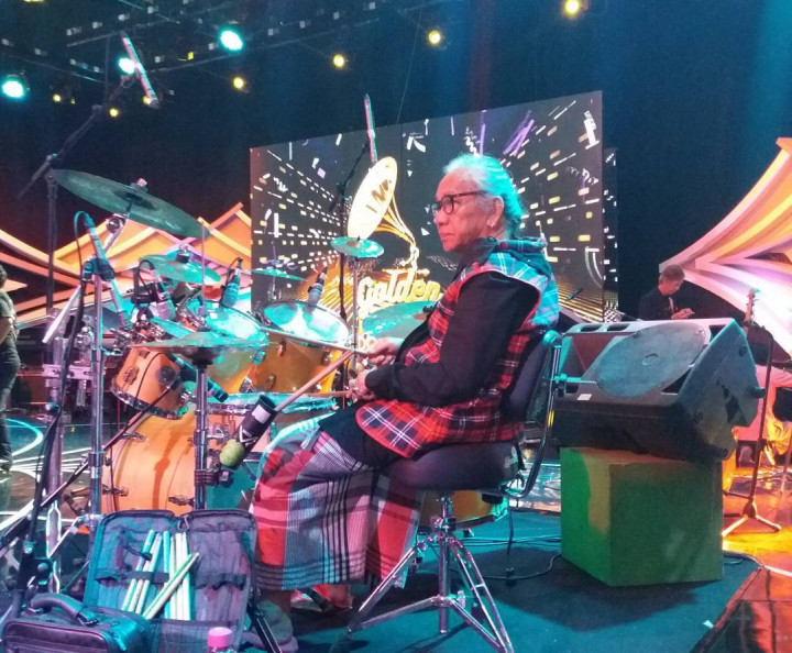 Impian Drummer Panbers Asido Panjaitan Tampil di Hadapan Presiden Jokowi