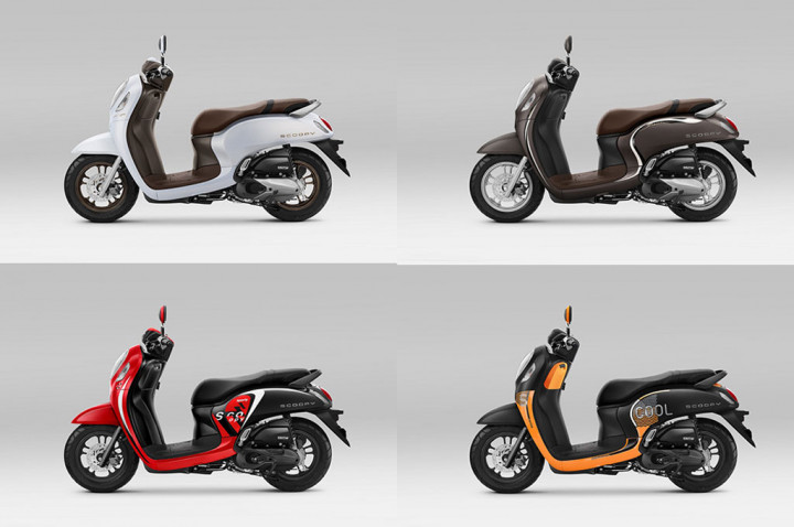 Koleksi Gaya Musim Hujan New Honda Scoopy