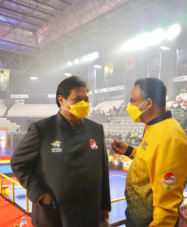 Pakai Jaket Kuning saat Bertemu Airlangga, Sinyal Anies Merapat?