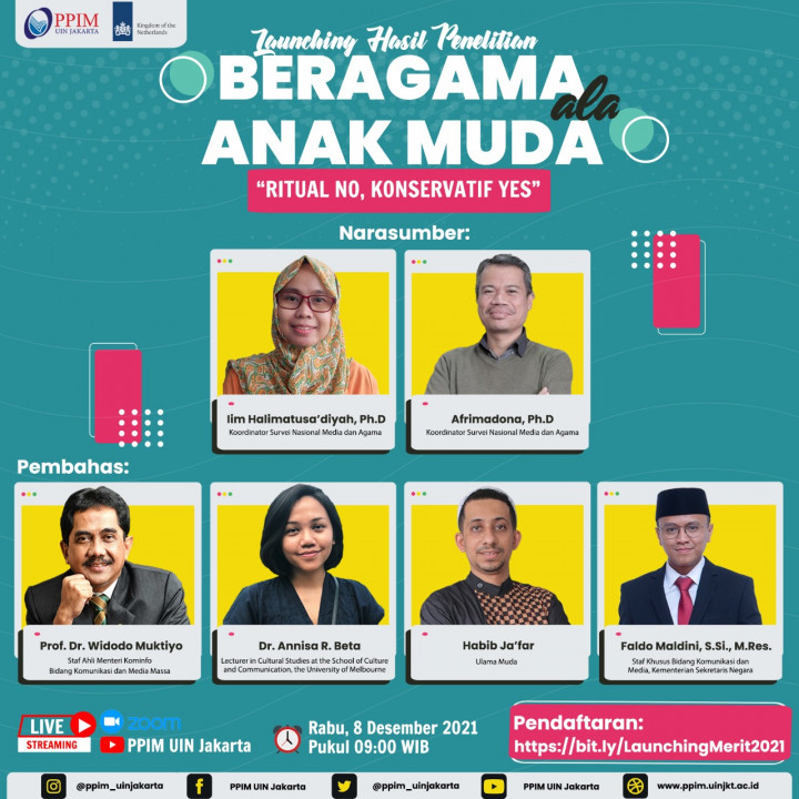 Survei: TV Masih Jadi Sumber Pengetahuan Agama Masyarakat