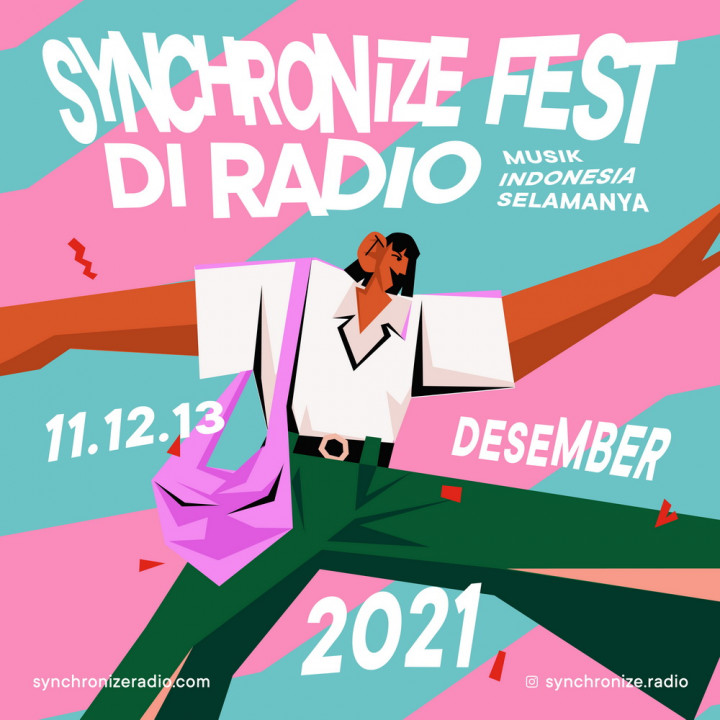 Synchronize Fest di Radio Digelar Tiga Hari Secara Gratis