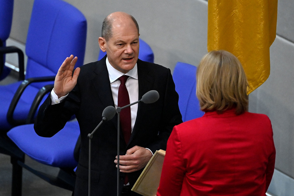Olaf Scholz Resmi Jadi Kanselir Jerman