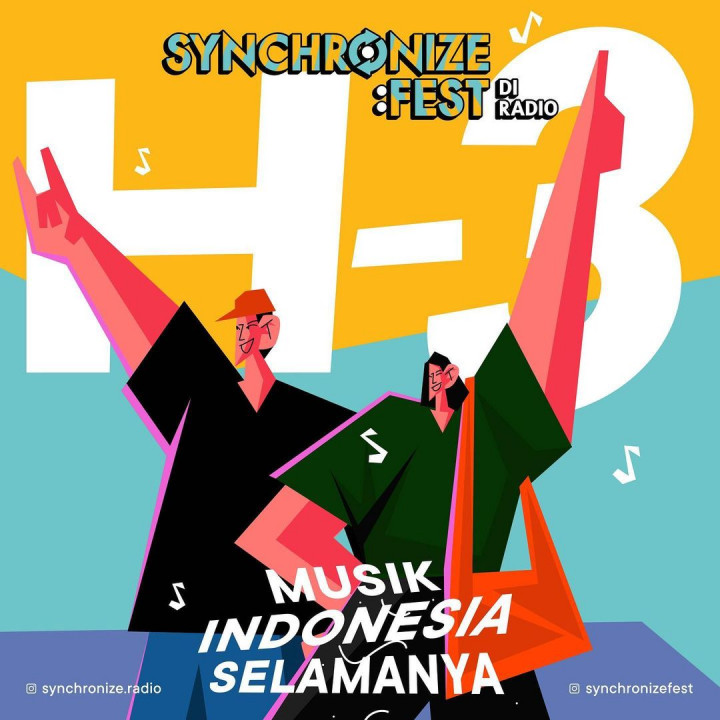 Synchronize Fest Di Radio Hadirkan Musisi Terkenal, Ini Daftarnya