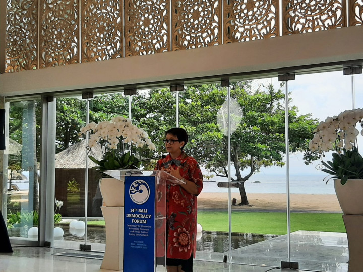 Tiga Saran Menlu Retno Cegah Kemunduran Demokrasi di Tengah Pandemi