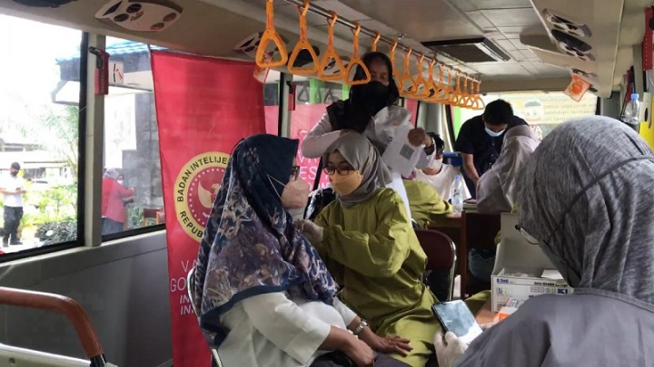 Demi PTM, BIN Kalsel Vaksinasi Covid-19 di Kampus