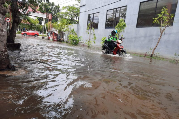 Banjir Rob Masih Landa Sejumlah Wilayah Banjarmasin