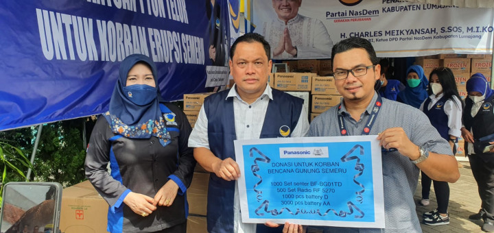 Rachmat Gobel Kirim Bantuan untuk Korban Semeru