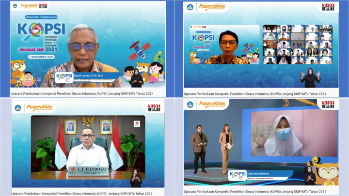 1.061 Judul Naskah Berkompetisi di KOPSI SMP 2021