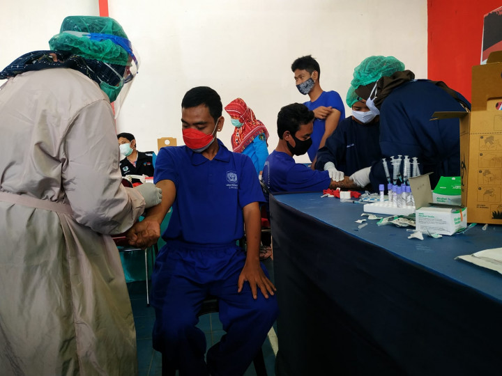 400 Warga Binaan Lapas Narkotika Cirebon Ikuti Pemeriksaan HIV/AIDS