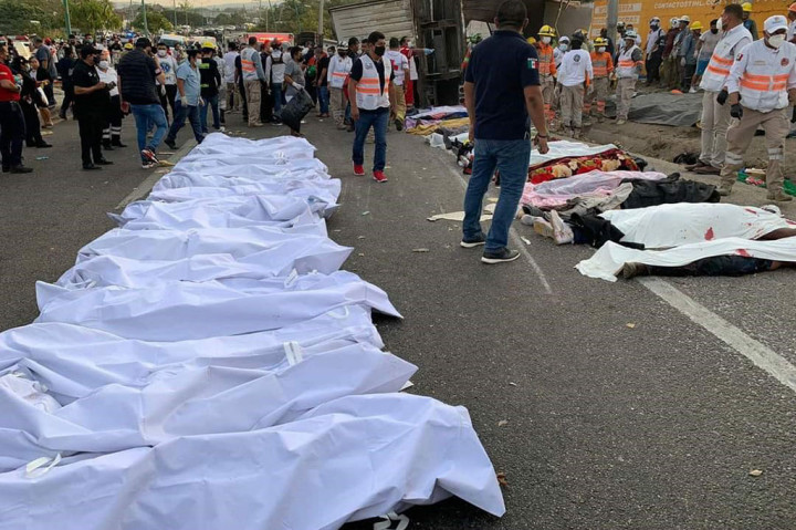 Tragis! 49 Migran Meninggal dalam Kecelakaan Lalu Lintas di Meksiko