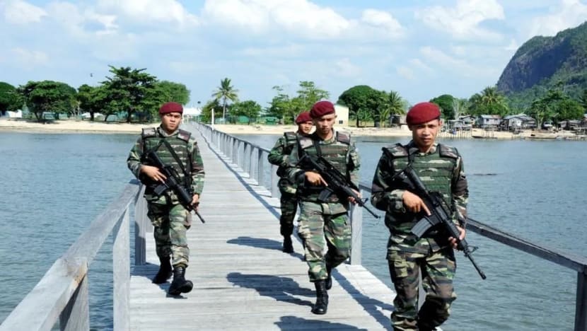 Militer Malaysia melakukan patroli di Sabah. Foto: Bernama