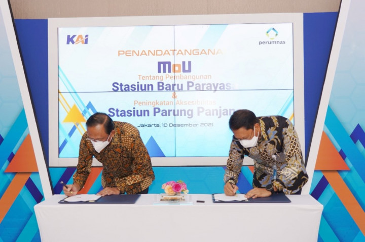 Bangun Stasiun Baru, KAI Kolaborasi dengan Perumnas