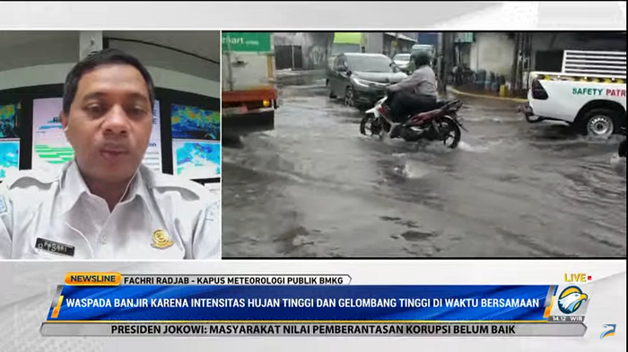 Kapus Meteorologi Publik BMKG Fachri Radjab. Foto: Dok/Metro TV
