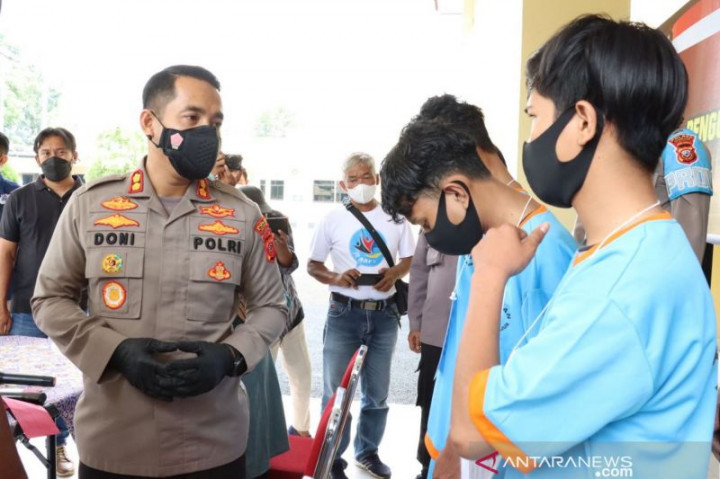 9 Pelajar Pelaku Pembacokan Ditangkap