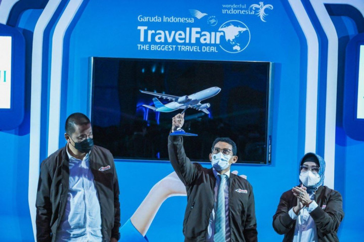 Menparekraf Berharap Kebangkitan Pariwisata dan Ekonomi Indonesia di GATF 2021