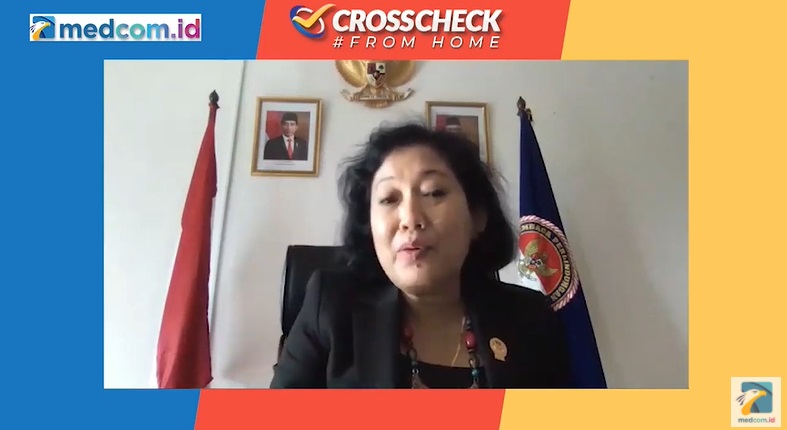 Wakil Ketua LPSK Livia Istania Iskandar. Medcom.id/Theofilus Ifan Sucipto