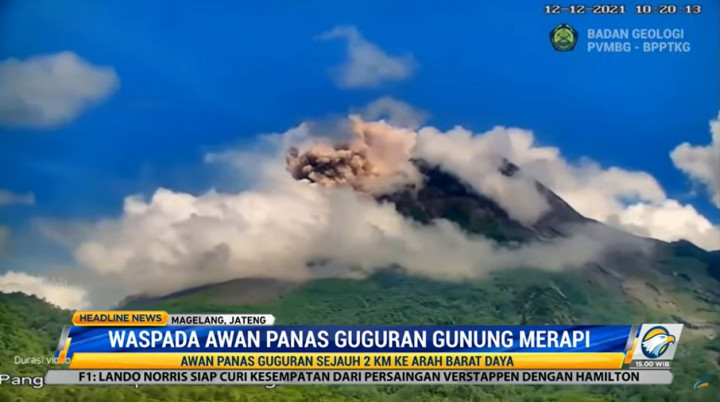 Gunung Semeru Kembali Erupsi, Warga Diminta Waspada
