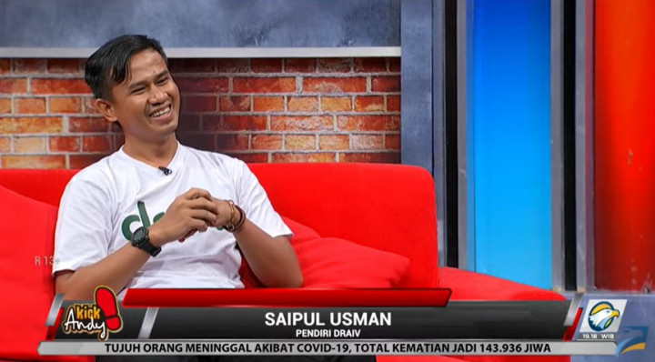 Draiv, Aplikasi Ojek <i>Online</i> Buatan Putra Daerah Sulawesi Tengah