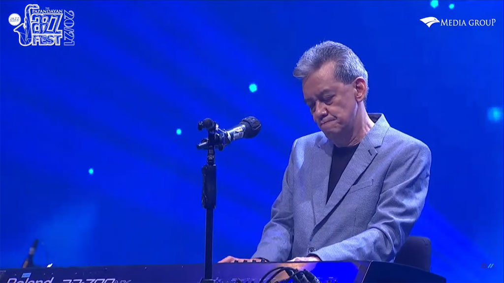 Fariz RM tampil di The Papandayan Jazz Festival 2021 (Foto: Media Group)