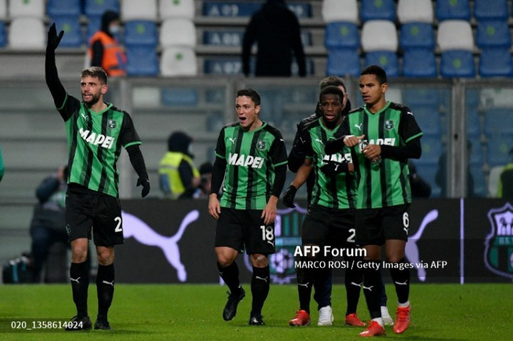 Lazio Terkapar di Markas Sassuolo