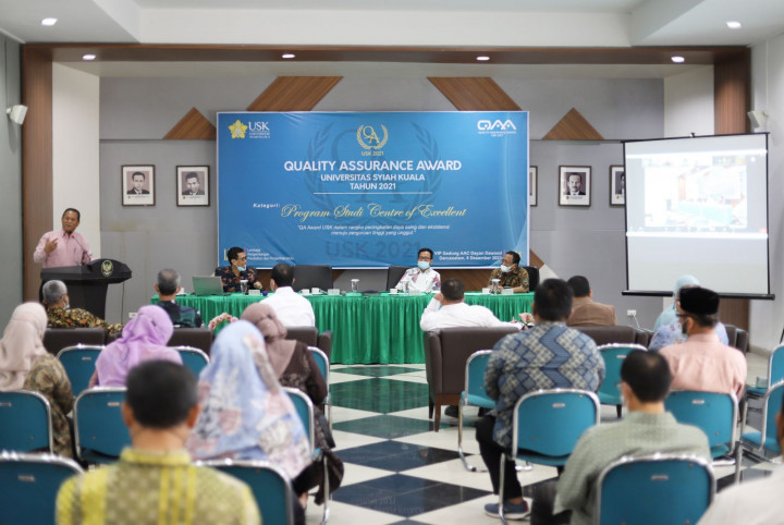 3 Prodi USK Terima Penghargaan Quality Assurance Award 2021