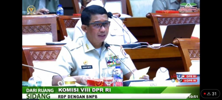 BNPB Sebut Sebelum Erupsi Warga Sudah Diimbau Evakuasi