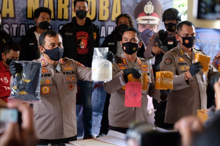 Polrestabes Semarang Ungkap Modus Baru Penyelundupan Sabu