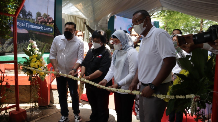 Resmikan Ekoriparian Tjimanoek Indramayu, Menteri LHK: Bukti Nyata Pembangunan Hijau