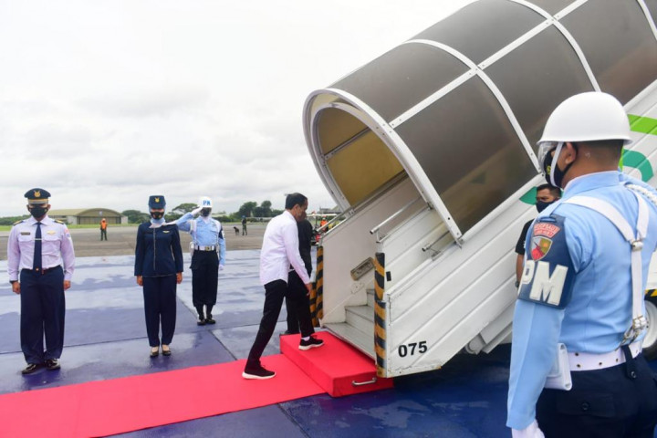 Presiden Tinjau Lumbung Pangan di Jawa Tengah