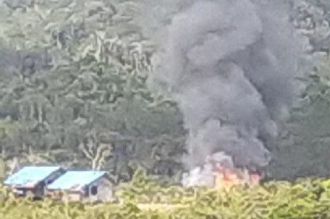 SMP Negeri Serambakom di Papua Dibakar KKB