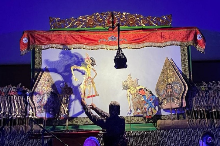 Pentas Wayang Kulit Lakon Dewa Ruci Dipentaskan dalam Bahasa Jepang