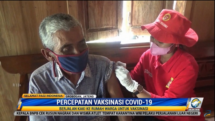 BIN Jateng Lakukan Aksi Jemput Bola Percepat Vaksinasi Covid-19