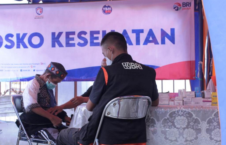 Pemulihan Pasca Bencana Semeru, BRI Peduli Gelar Pemeriksaan Kesehatan Gratis