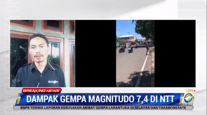 Aktivitas Warga Manggarai Tengah NTT Kembali Normal Pascagempa 7,4 Magnitudo