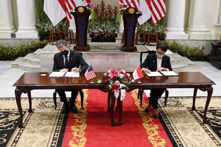 Blinken's Visit to Indonesia Strengthens Maritime and Economic Cooperation