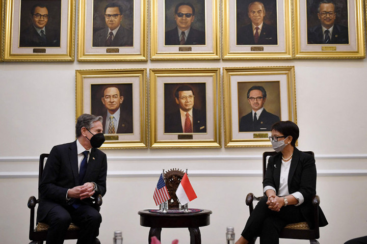 Foto: Menlu RI-AS Lakukan Pertemuan Bilateral