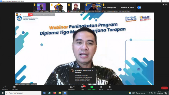 Kemendikbudristek Minta Pelajar Tak Ragu Masuk Prodi D4