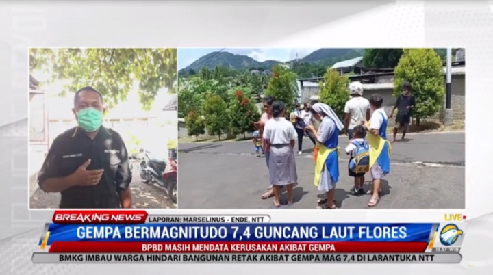 Masih Trauma, Warga Ende Ogah Masuk Rumah Pascagempa NTT