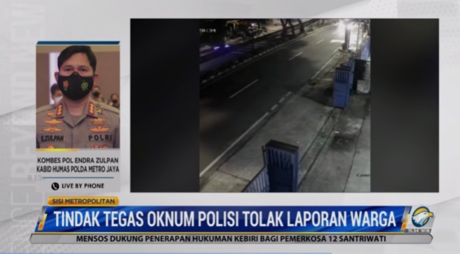 Polisi yang Marahi Korban Perampokan Rawamangun Disidang Etik Profesi