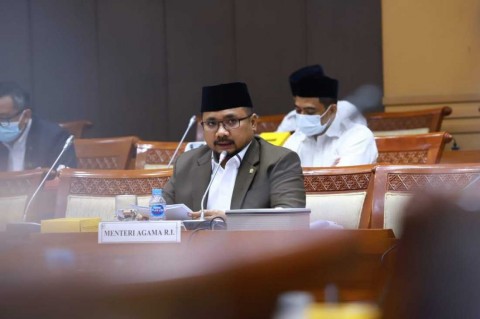 Menteri Agama Yaqut Cholil Qoumas. Foto: Kemenag/humas