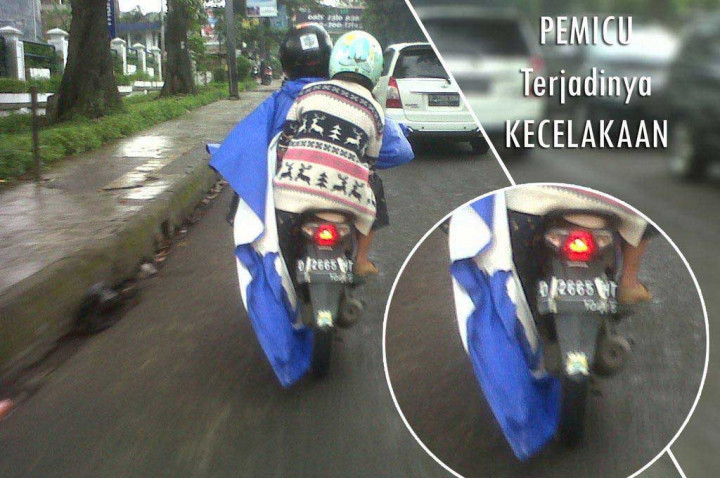 Bikin Celaka, Simak Bahaya Penggunaan Jas Ponco di Musim Hujan