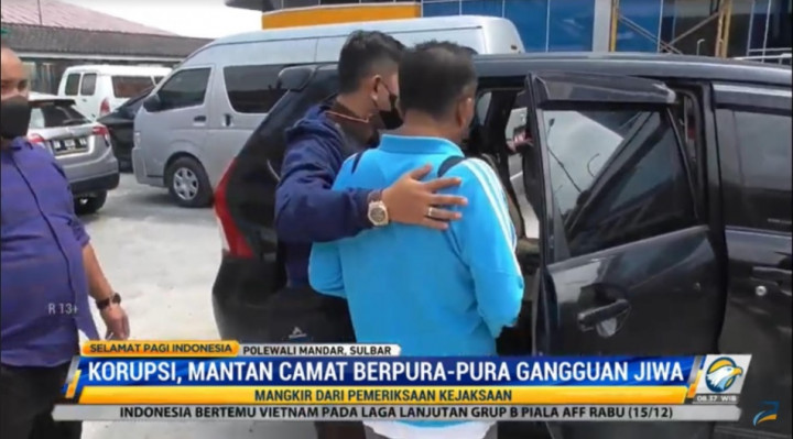 Dijerat Kasus Korupsi, Mantan Camat Pura-pura Gangguan Jiwa