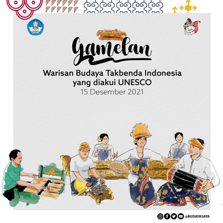 Gamelan Ditetapkan Sebagai Warisan Budaya Tak Benda oleh UNESCO