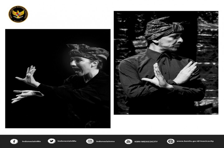 Kelompok Indonesianis Meksiko Tampilkan Tarian Khas Indonesia